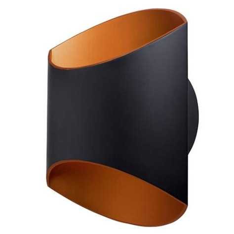 GLAM 250 12W 1010Lm 3000K NOIR MAT - DORE