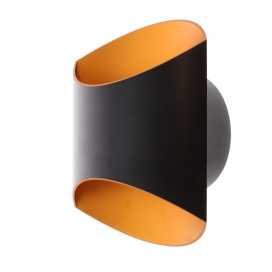 GLAM 250 12W 1010Lm 3000K NOIR MAT - DORE 2