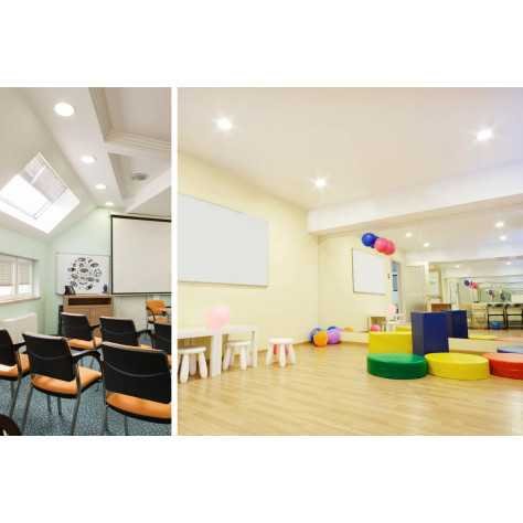 TIPO 2 C 24W 4000K 2100Lm 110° BLANC MAT