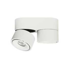 CLAC 2 MINI 2x8W 2x710Lm 2700K 38° DIM BLANC MAT