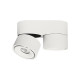 CLAC 2 MINI 2x8W 2x710Lm 2700K 38° DIM BLANC MAT
