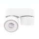 CLAC 2 MINI 2x8W 2x710Lm 2700K 38° DIM BLANC MAT