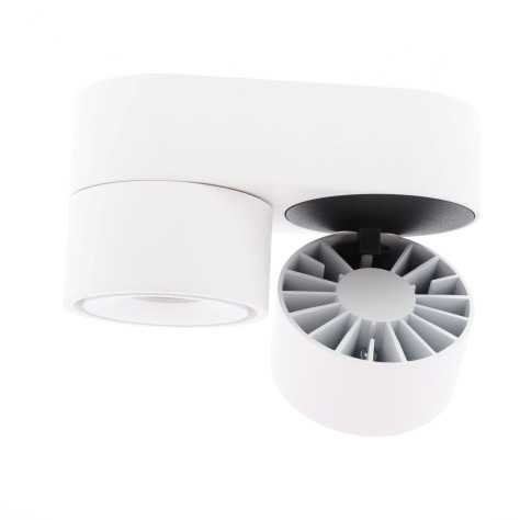 CLAC 2 MINI 2x8W 2x710Lm 2700K 38° DIM BLANC MAT