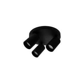 YUKO GU10 MAX 3X10W PAR16 NOIR MAT