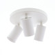 YUKO GU10 MAX 3X10W PAR16 BLANC MAT