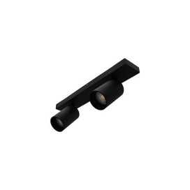 RIVA 2 GU10 MAX 2X10W PAR16 NOIR MAT