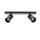 RIVA 2 GU10 MAX 2X10W PAR16 NOIR MAT