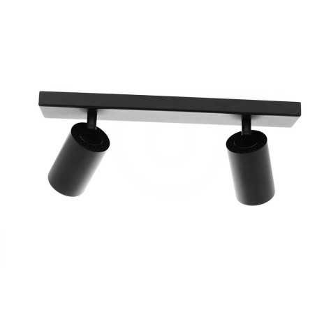 RIVA 2 GU10 MAX 2X10W PAR16 NOIR MAT