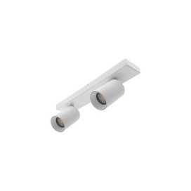 RIVA 2 GU10 MAX 2X10W PAR16 BLANC MAT