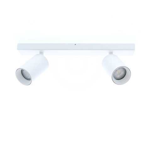 RIVA 2 GU10 MAX 2X10W PAR16 BLANC MAT