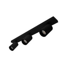 RIVA 3 GU10 MAX 3X10W PAR16 NOIR MAT