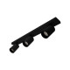 RIVA 3 GU10 MAX 3X10W PAR16 NOIR MAT