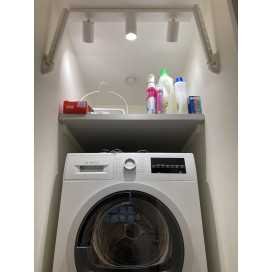 RIVA 3 GU10 MAX 3X10W PAR16 NOIR MAT 2