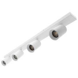 RIVA 4 GU10 MAX 4X10W PAR16 BLANC MAT