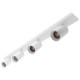 RIVA 4 GU10 MAX 4X10W PAR16 BLANC MAT