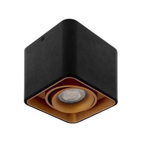 LUPO 1 GU10 MAX10W PAR16 NOIR - DORE