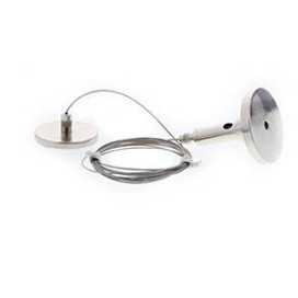 BASE + FILIN DE SUSPENSION 2m CHROME