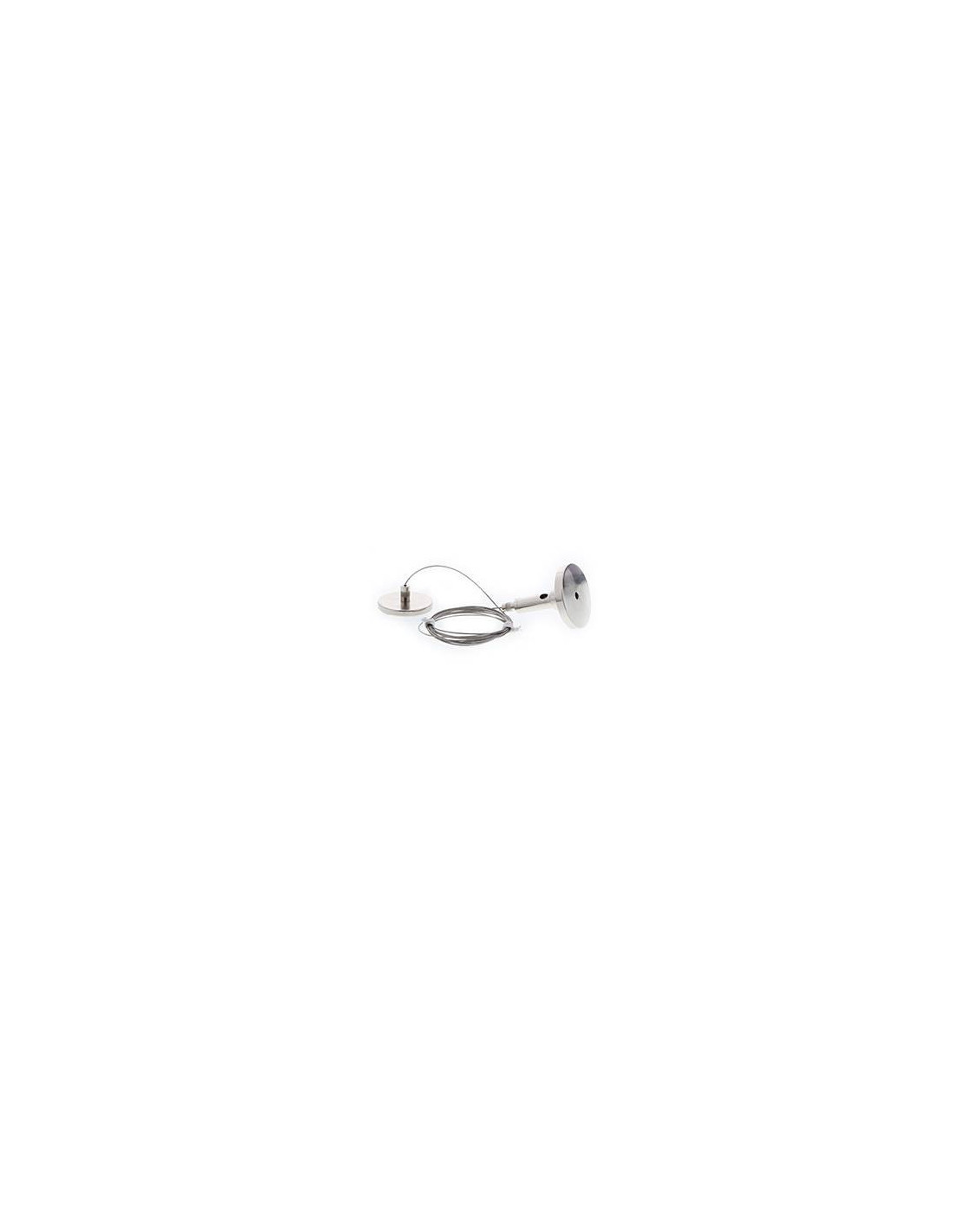 BASE + FILIN DE SUSPENSION 2m CHROME