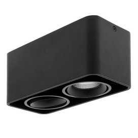 LUPO 2 2x10W 2x500Lm 3000K 38° NOIR MAT