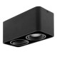 LUPO 2 2x10W 2x500Lm 3000K 38° NOIR MAT