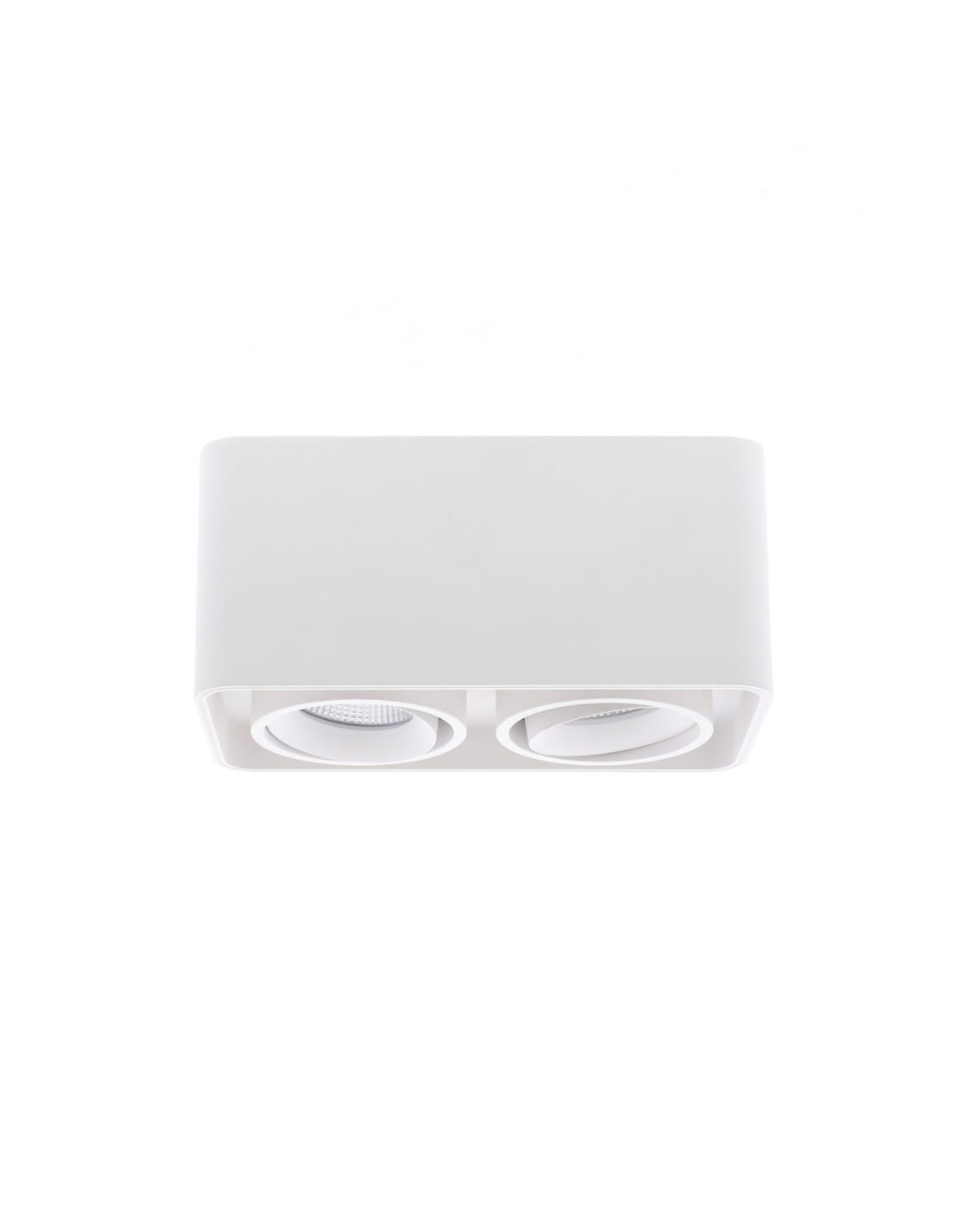 LUPO 2 2x10W 2x500Lm 3000K 38° BLANC MAT