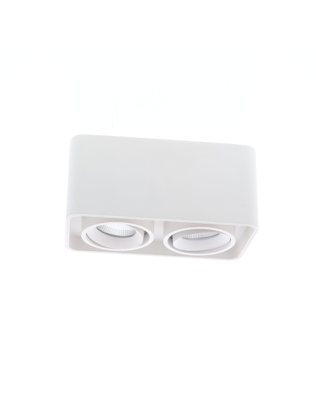 LUPO 2 2x10W 2x500Lm 3000K 38° BLANC MAT
