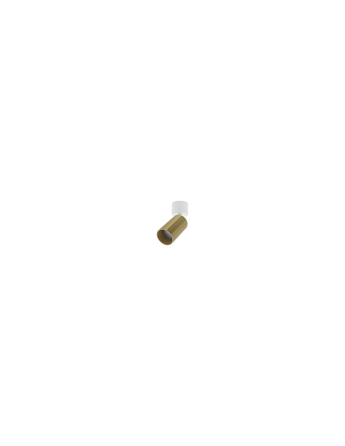 OKTO C GU10 MAX10W PAR16 BLANC MAT - CHAMPAGNE