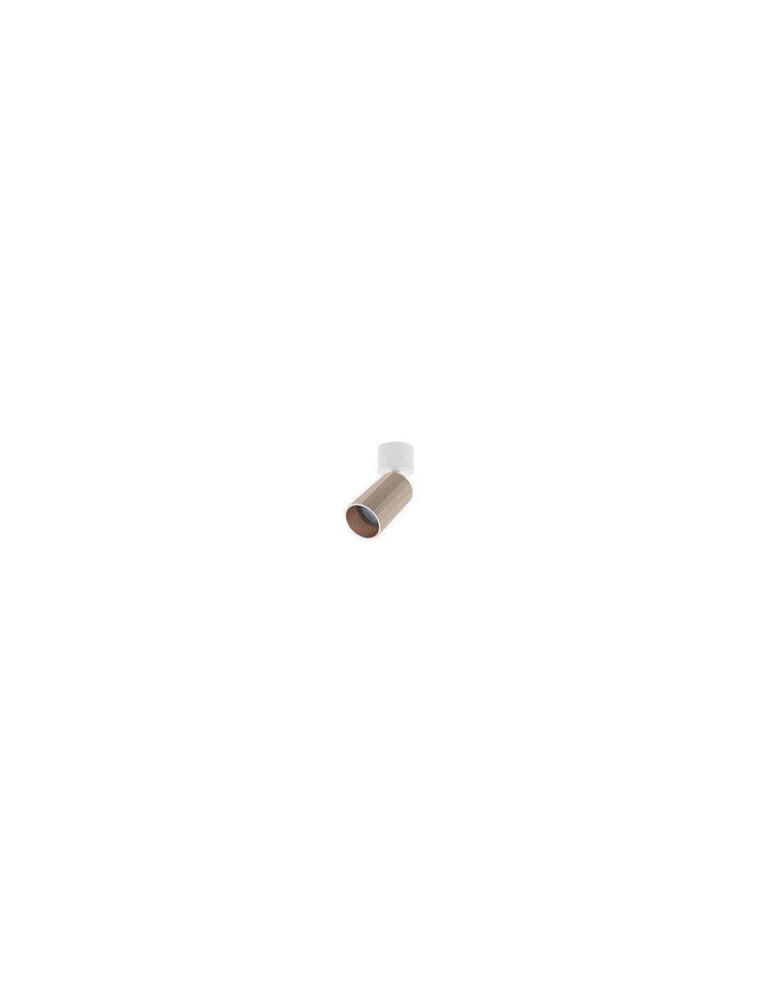 OKTO C GU10 MAX10W PAR16 BLANC MAT - ROSE