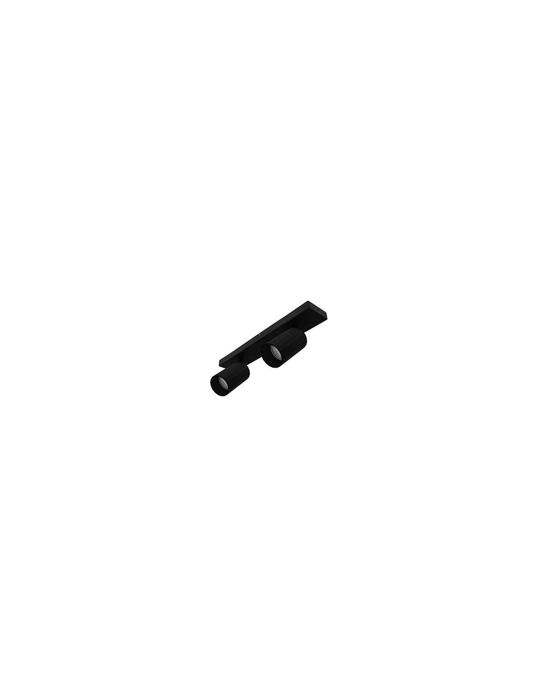 OKTO 2 C GU10 MAX 2X10W PAR16 NOIR MAT