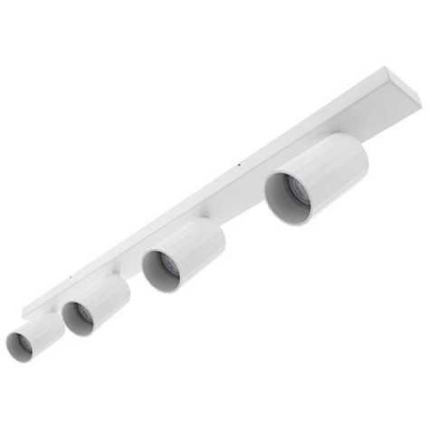 OKTO 4 C GU10 MAX 4X10W PAR16 BLANC MAT