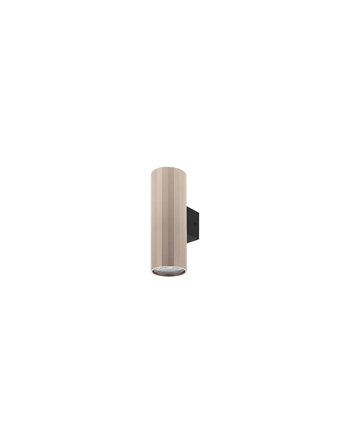 OKTO 2 GU10 MAX 2X10W PAR16 NOIR MAT - ROSE