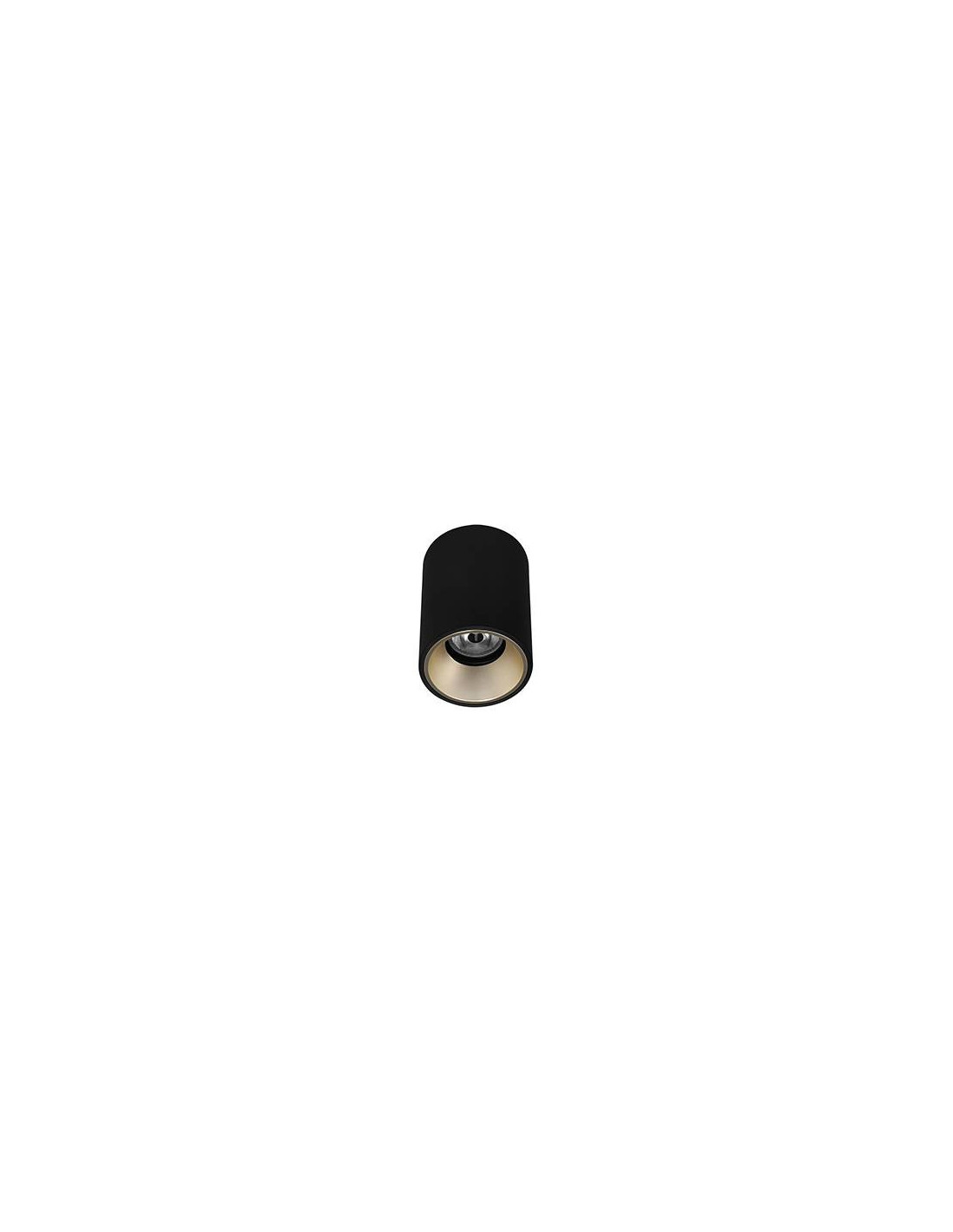 HAPPY 1 7W 3000K 600Lm 40° DIM NOIR MAT - CHAMPAGNE