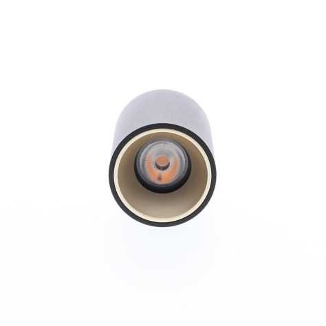 HAPPY 1 7W 3000K 600Lm 40° DIM NOIR MAT - CHAMPAGNE