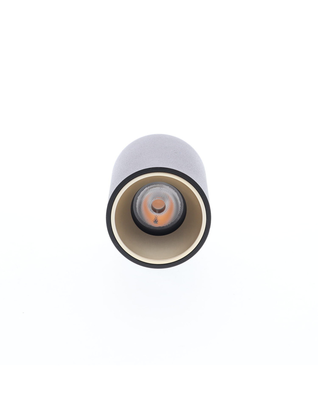 HAPPY 1 7W 3000K 600Lm 40° DIM NOIR MAT - CHAMPAGNE