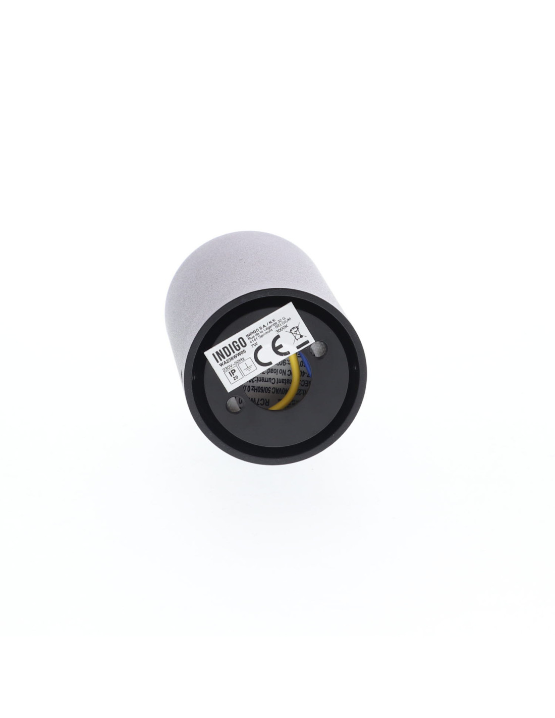 HAPPY 1 7W 3000K 600Lm 40° DIM NOIR MAT - CHROME NOIR