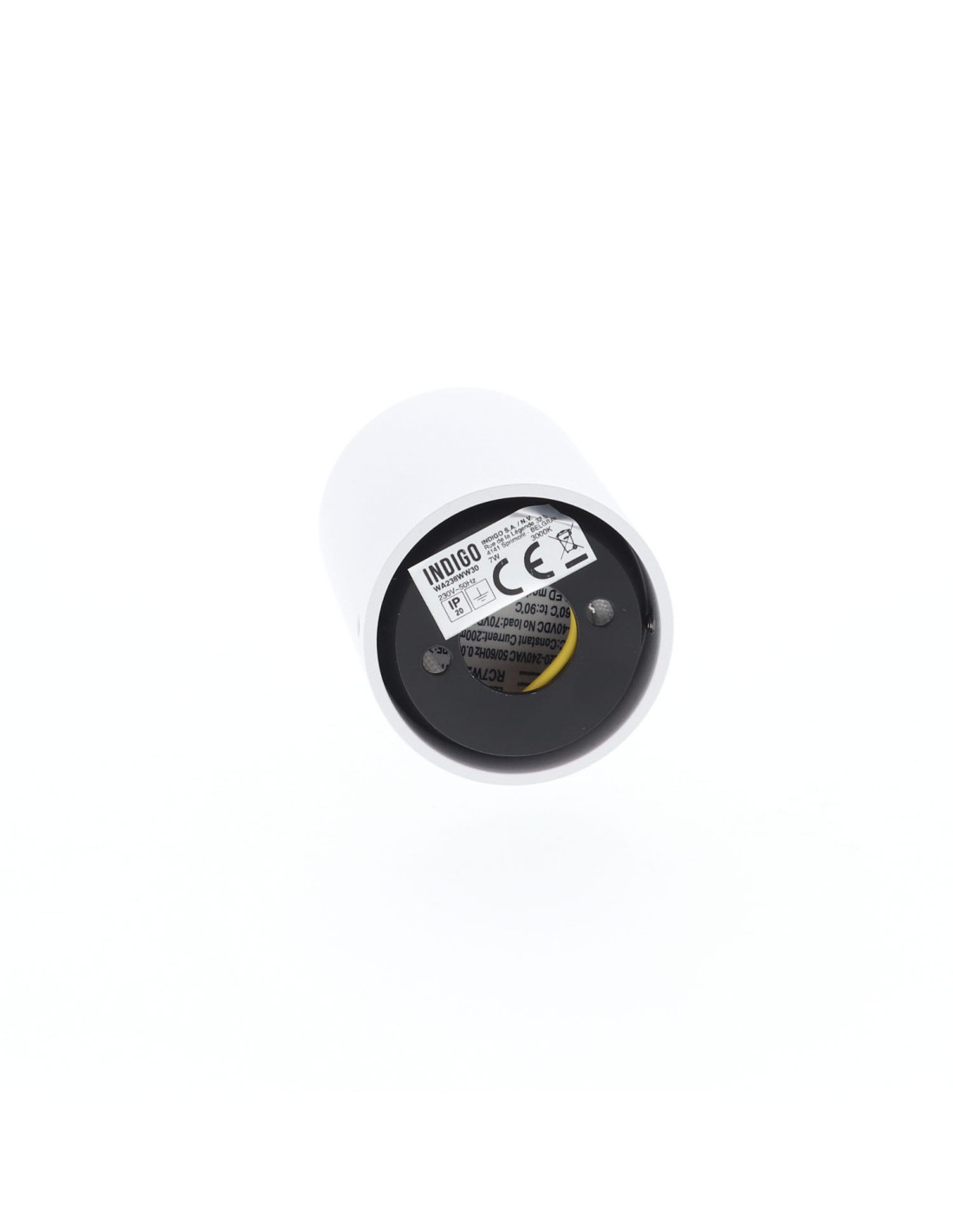 HAPPY 1 7W 3000K 600Lm 40° DIM BLANC MAT - ARGENT