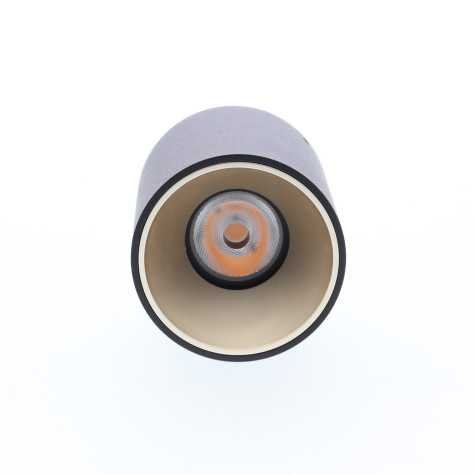 HAPPY 2 13W 3000K 1155Lm 40° DIM NOIR MAT - CHAMPAGNE