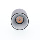 HAPPY 2 13W 3000K 1155Lm 40° DIM NOIR MAT - ARGENT