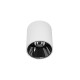 HAPPY 2 13W 3000K 1155Lm 40° DIM BLANC MAT - CHROME NOIR