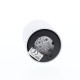 HAPPY 2 13W 3000K 1155Lm 40° DIM BLANC MAT - CHROME NOIR