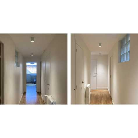 HAPPY 2 13W 3000K 1155Lm 40° DIM BLANC MAT - CHAMPAGNE