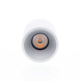 HAPPY 2 13W 3000K 1155Lm 40° DIM BLANC MAT - ARGENT 2