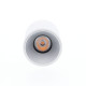 HAPPY 2 13W 3000K 1155Lm 40° DIM BLANC MAT - ARGENT