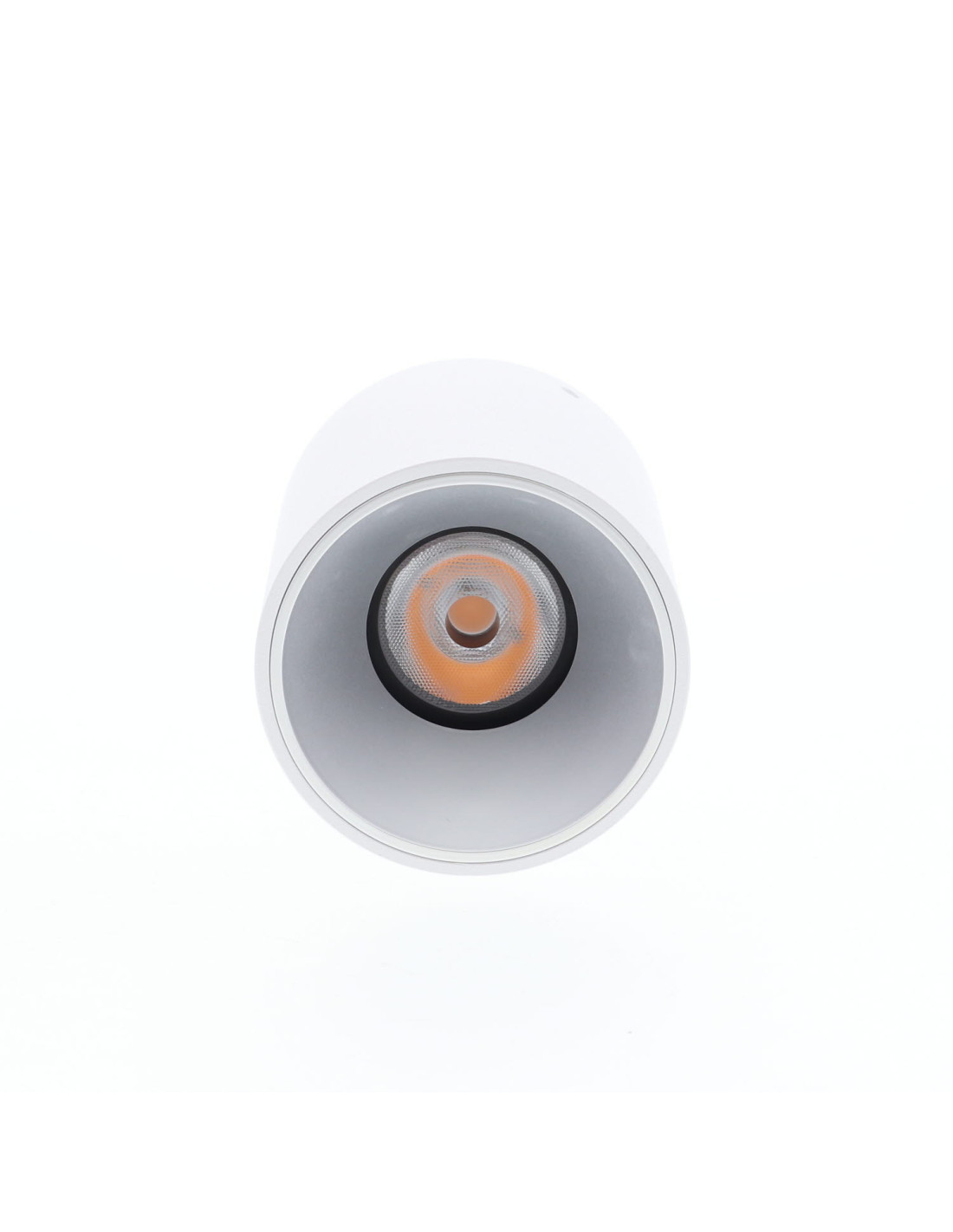 HAPPY 2 13W 3000K 1155Lm 40° DIM BLANC MAT - ARGENT