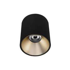 HAPPY 3 18W 3000K 1570Lm 40° DIM NOIR MAT - CHAMPAGNE