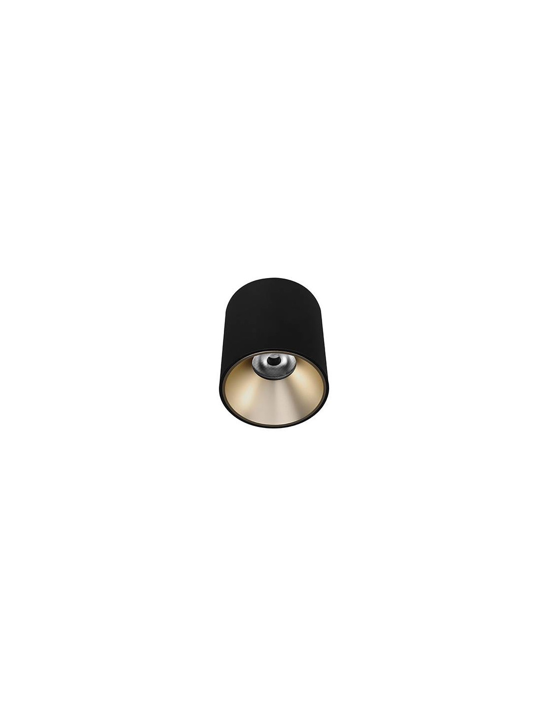 HAPPY 3 18W 3000K 1570Lm 40° DIM NOIR MAT - CHAMPAGNE