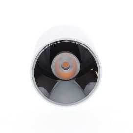 HAPPY 3 18W 3000K 1570Lm 40° DIM BLANC MAT - CHROME NOIR 2