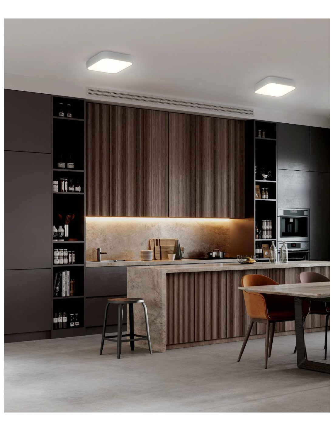 CAPRI S 1 C 20W 2400Lm 90° DALI NOIR MAT