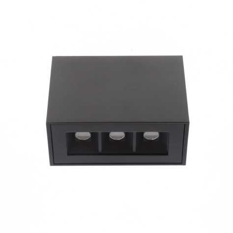 DOTS C 6W 3000K 470Lm 45° DIM NOIR MAT