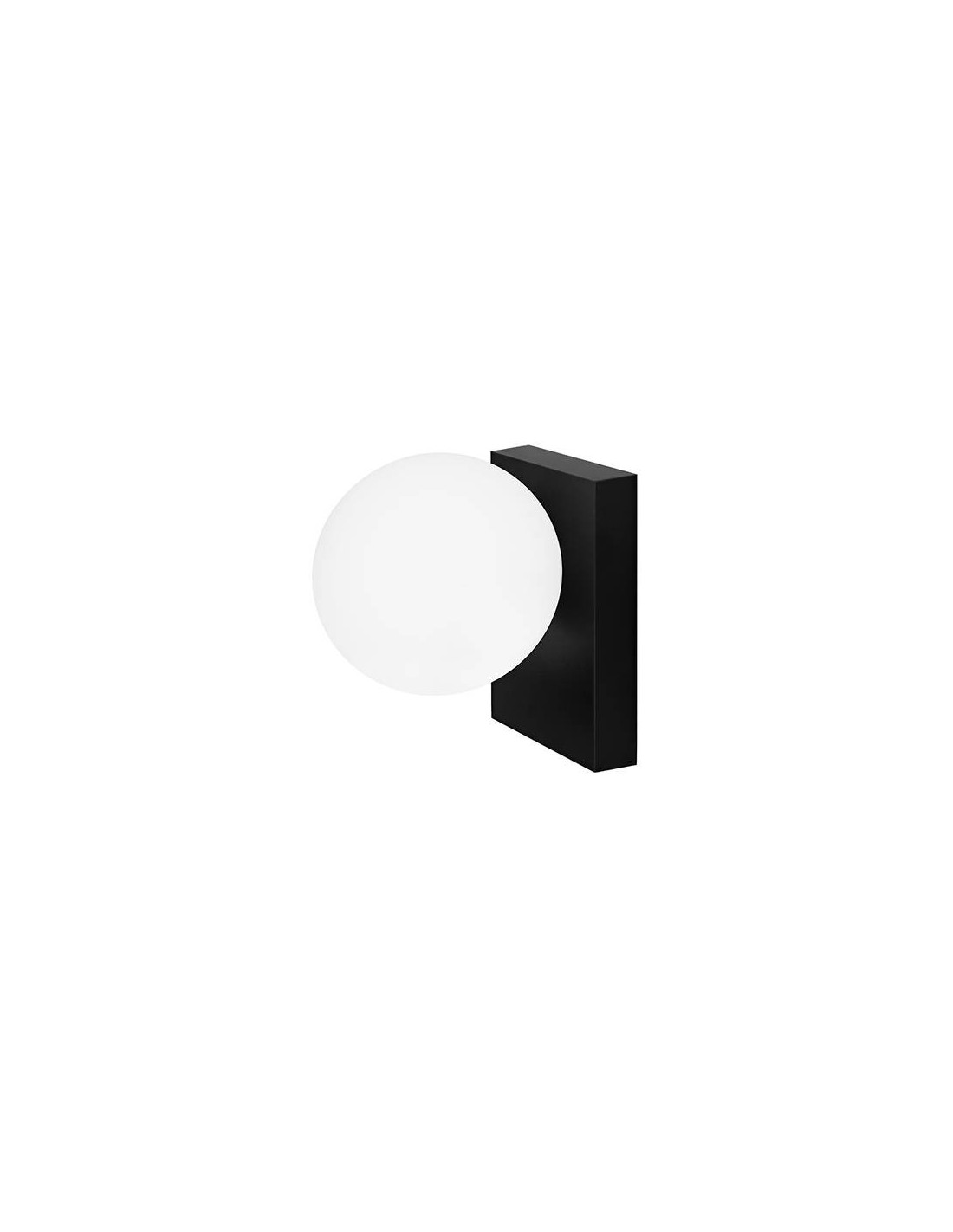 ELLA 4W 375Lm 3000K IP44 180° NOIR MAT